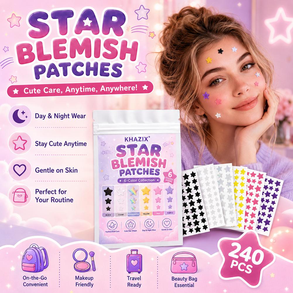 Hydrocolloid Pimple Patch - 240 шт. гидроколлоидных патчей от прыщей