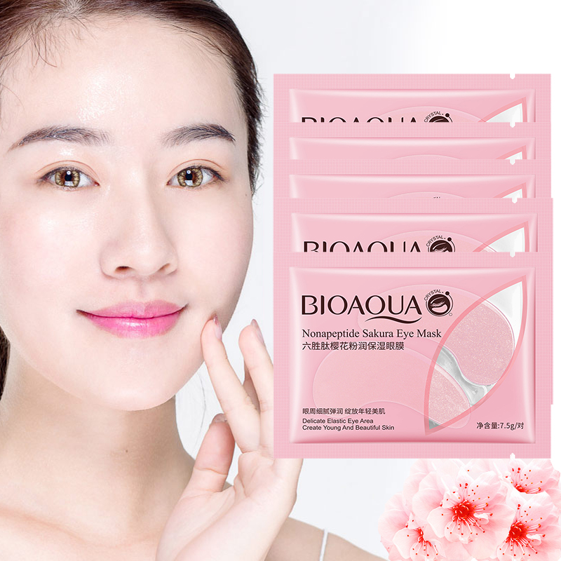 Collagen Under Eye Patches - Патчи для глаз Nonapeptide Sakura, 10