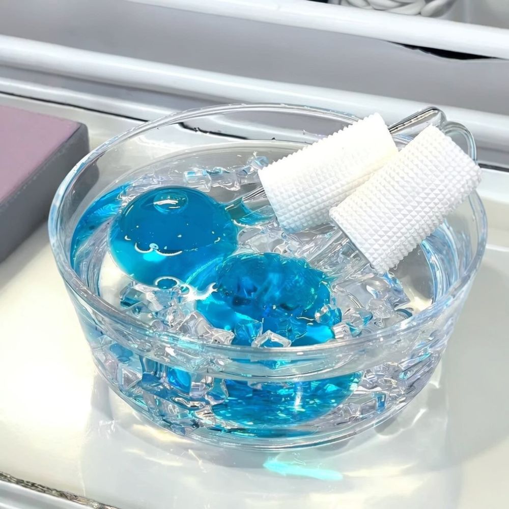 Face Ice Roller Puffiness - Ледяные шарики для массажа лица, охлаждающий