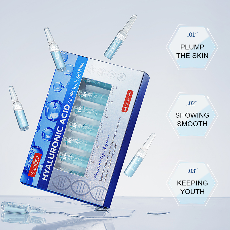 Hyaluronic Acid Facial Serum - Ампула с гиалуроновой кислотой, набор ампул