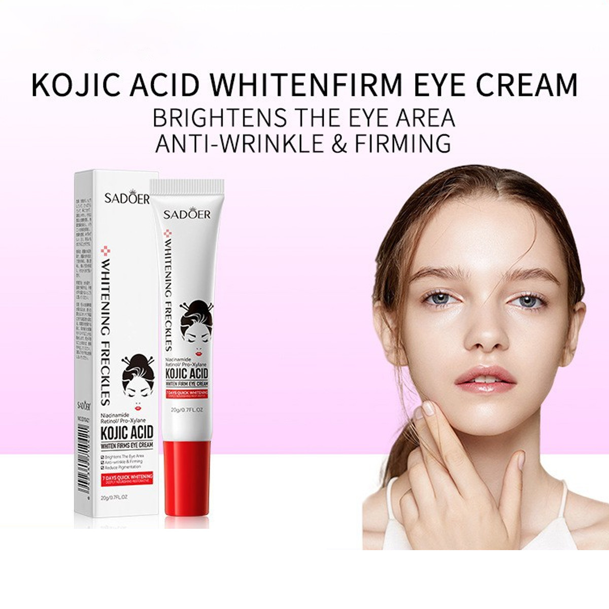 Retinol Anti Wrinkle Cream - Отбеливающий и осветляющий крем для глаз