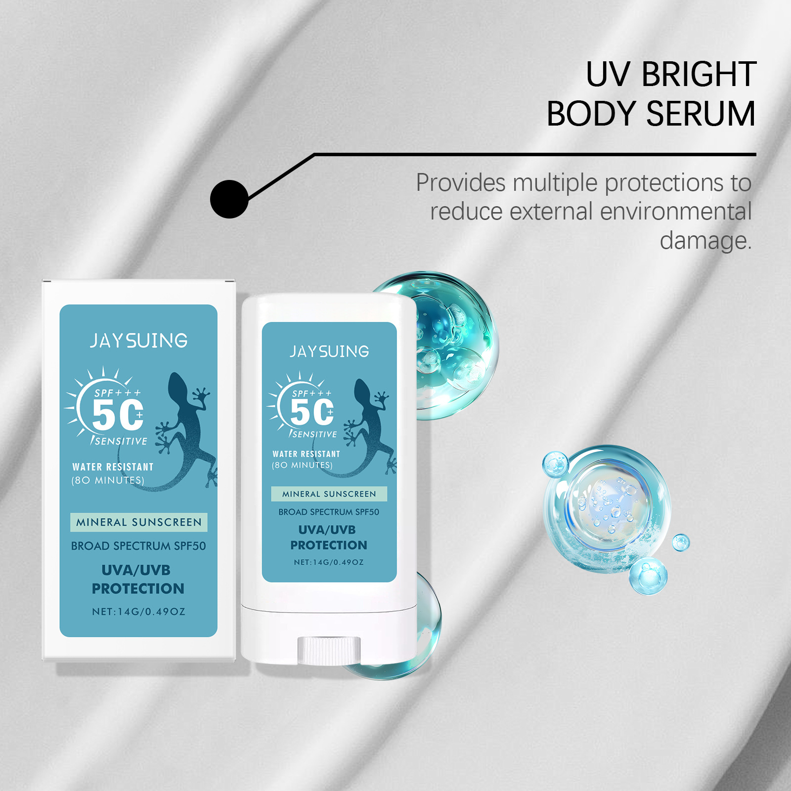Солнцезащитный стик Jaysuing:  – обзор и цена Spf 50 Waterproof Sunscreen