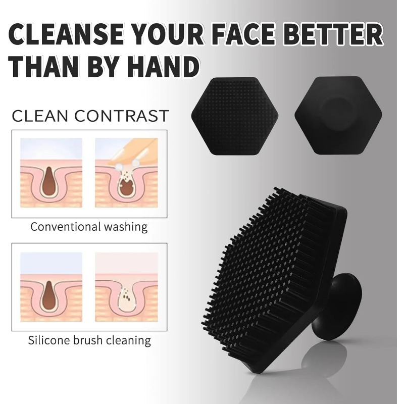 Силиконовая щетка для очищения – обзор и цена Silicone Face Scrubber Electric