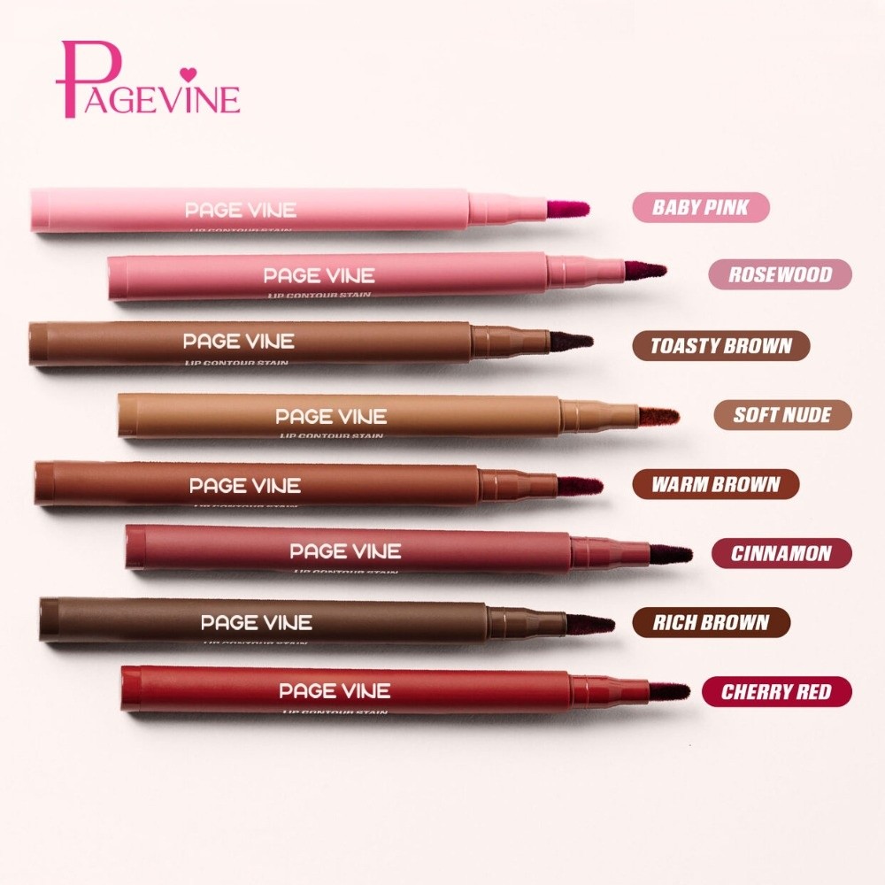 Карандаш для губ Velvet Brown  – обзор и цена Matte Velvet Lip Tint Long Lasting